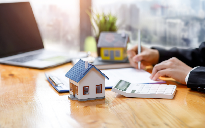 How is property valuation done for a mortgage loan?